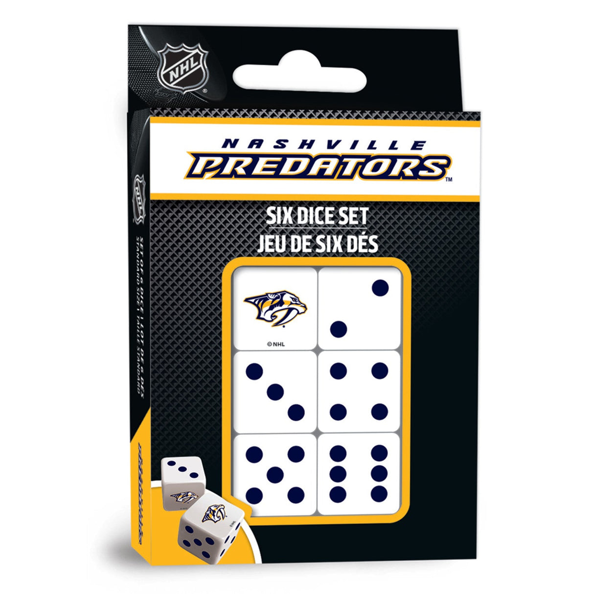 Nashville Predators Dice Set