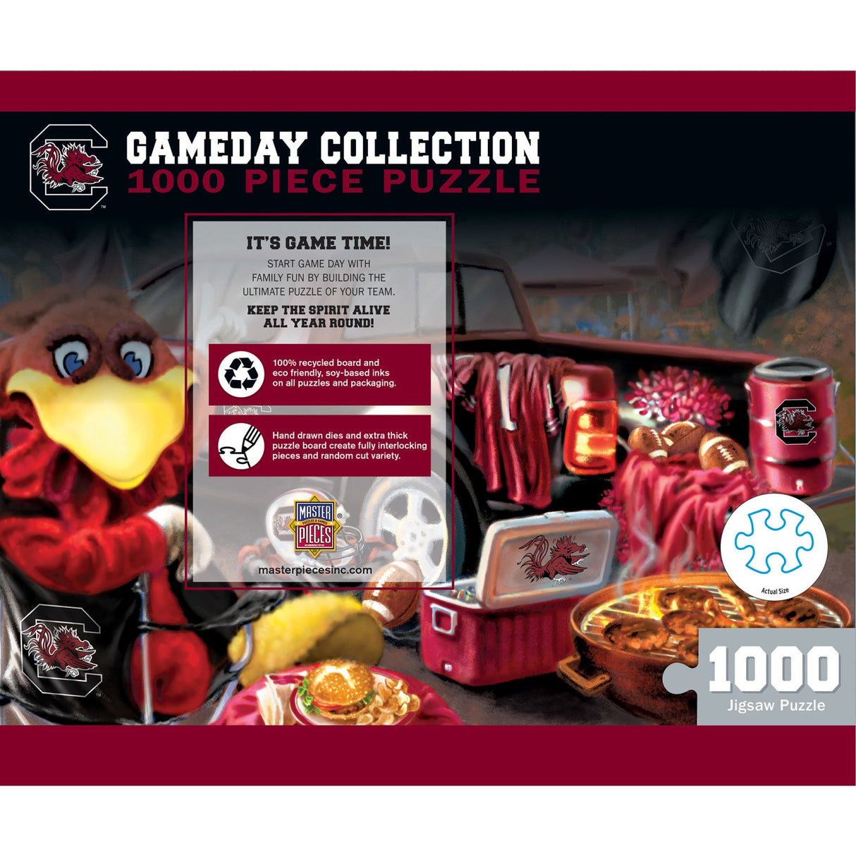 South Carolina Gamecocks - Gameday 1000 Piece Jigsaw Puzzle