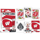 Wisconsin Badgers Playing Cards - 54 Card Deck