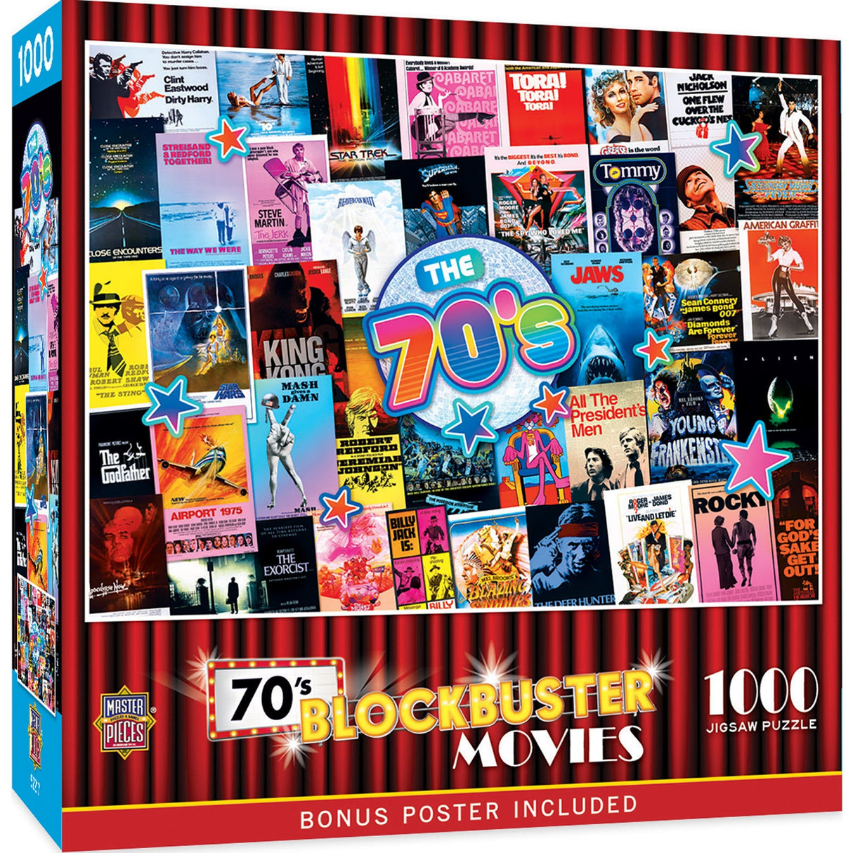 70's Blockbusters 1000 Piece Jigsaw Puzzle