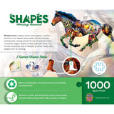 Contours - Horsing Around 1000 Piece Shaped Jigsaw Puzzle