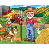 Old MacDonald's Farm 100 Piece Jigsaw Puzzles 4-Pack