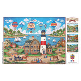 Heartland - Balloons Over the Bay 550 Piece Jigsaw Puzzle