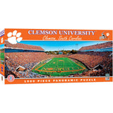 Clemson Tigers - 1000 Piece Panoramic Jigsaw Puzzle - End View