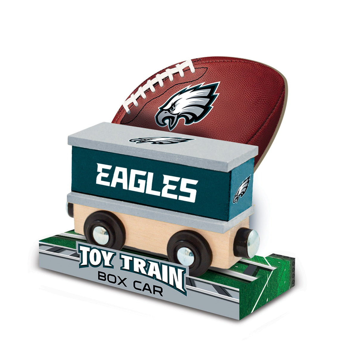 Philadelphia Eagles Toy Train Box Car