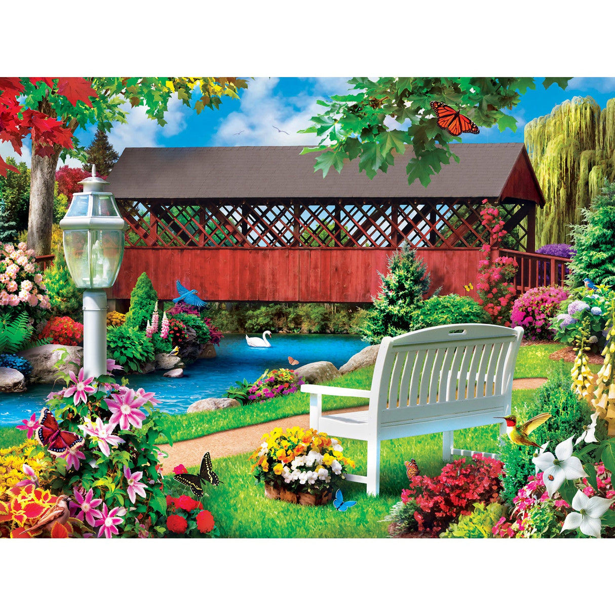 Memory Lane - Countryside Park 300 Piece EZ Grip Jigsaw Puzzle