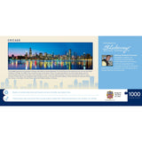 Chicago, Illinois 1000 Piece Panoramic Jigsaw Puzzle