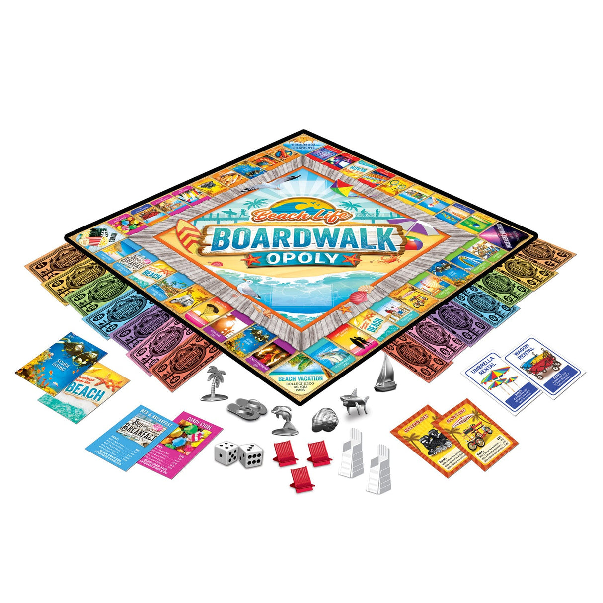 Beach Life - Boardwalk Opoly