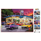 Cruisin' Route 66 - Pitstop 1000 Piece Jigsaw Puzzle