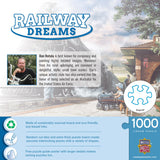 Childhood Dreams - Railway Dreams 1000 Piece Jigsaw Puzzle