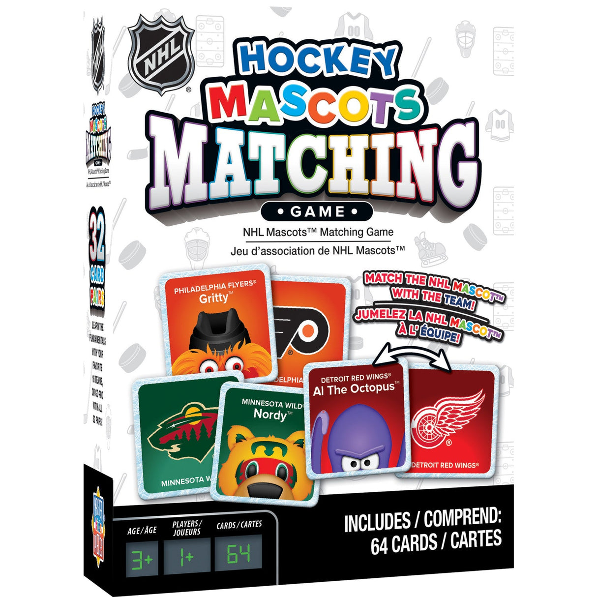 NHL Mascots Matching Game