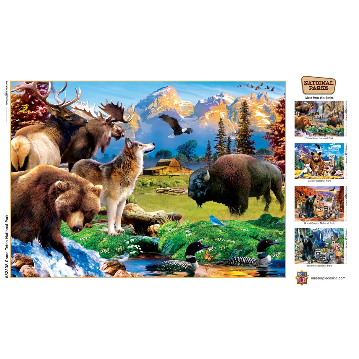 Grand Teton National Park 500 Piece Jigsaw Puzzle