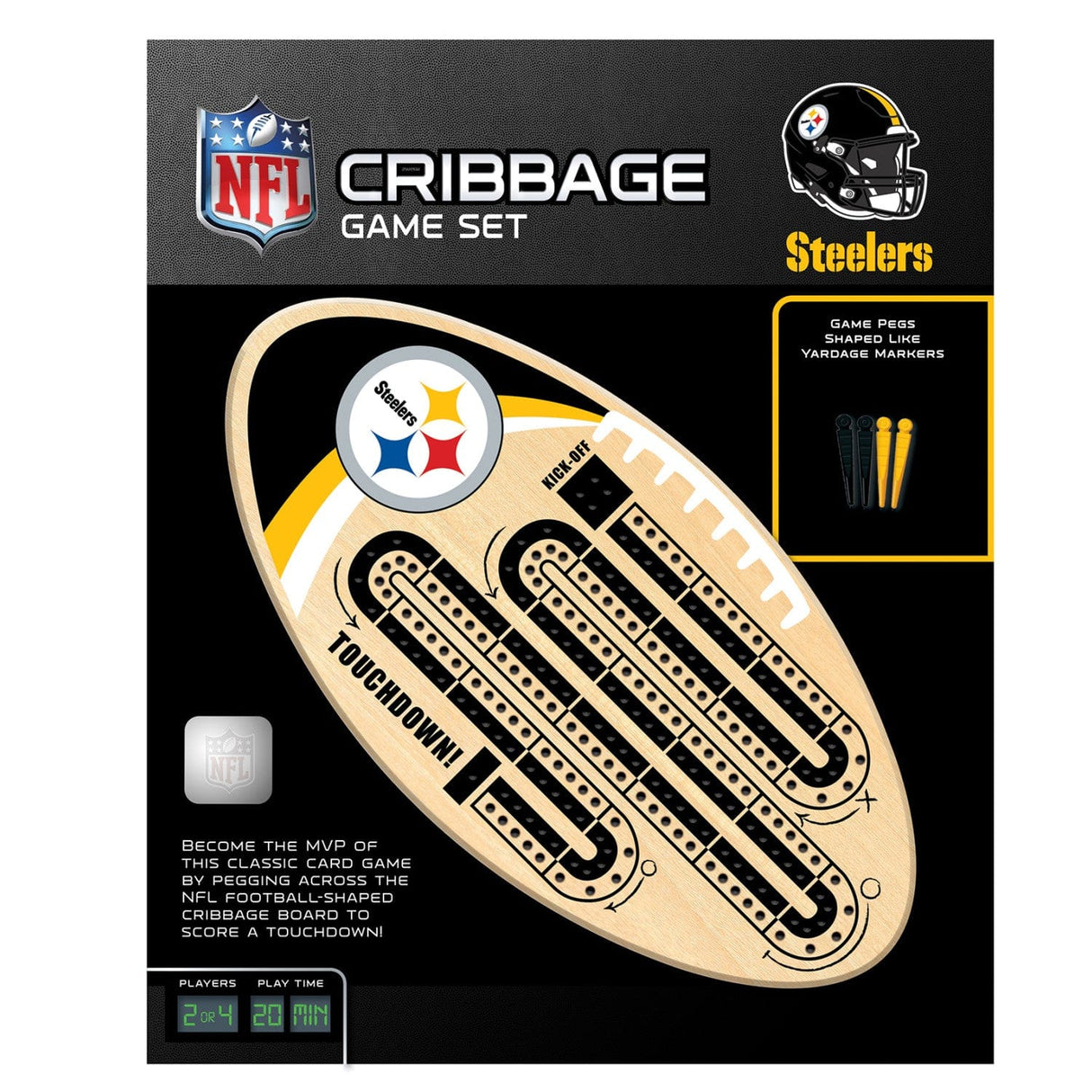 Pittsburgh Steelers Cribbage