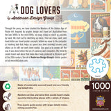 Vintage Posters - Dog Lovers 1000 Piece Jigsaw Puzzle