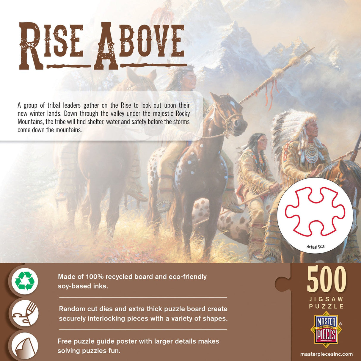 Rise Above 550 Piece Jigsaw Puzzle