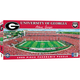 Georgia Bulldogs - 1000 Piece Panoramic Jigsaw Puzzle