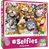 Selfies - Pretty Kitties 200 Piece Jigsaw Puzzle