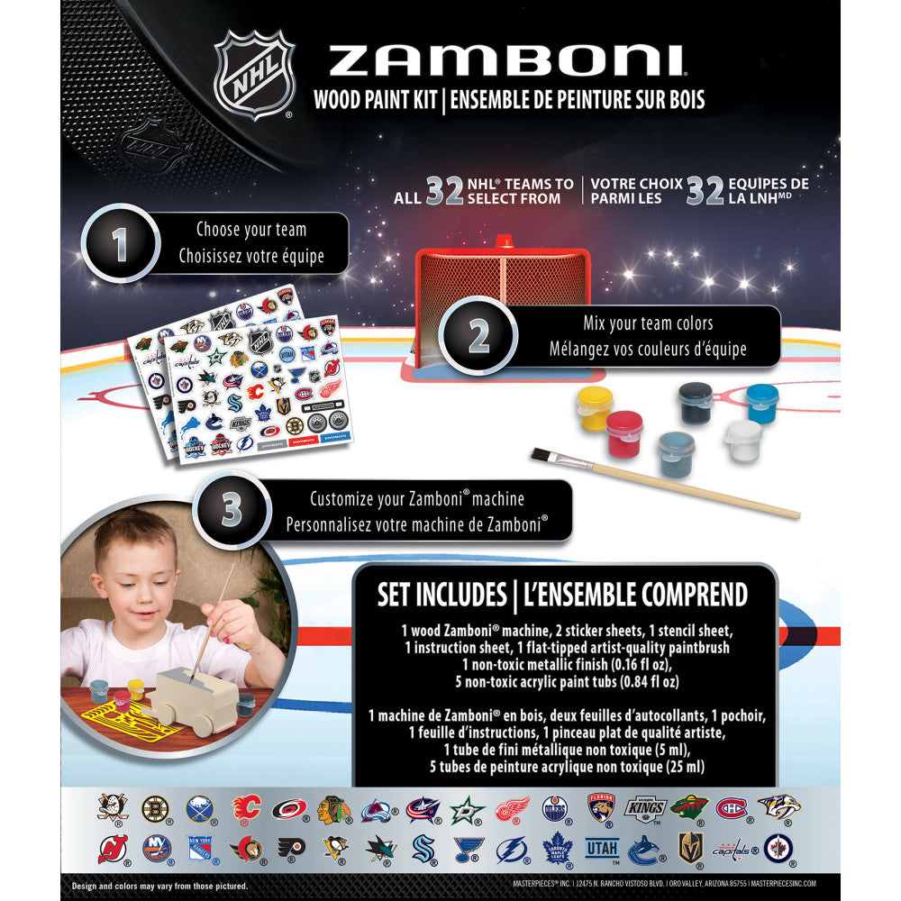 NHL - Zamboni Wood Paint Kit