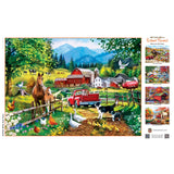 Art Gallery - White Dove Farm 1000 Piece Jigsaw Puzzle