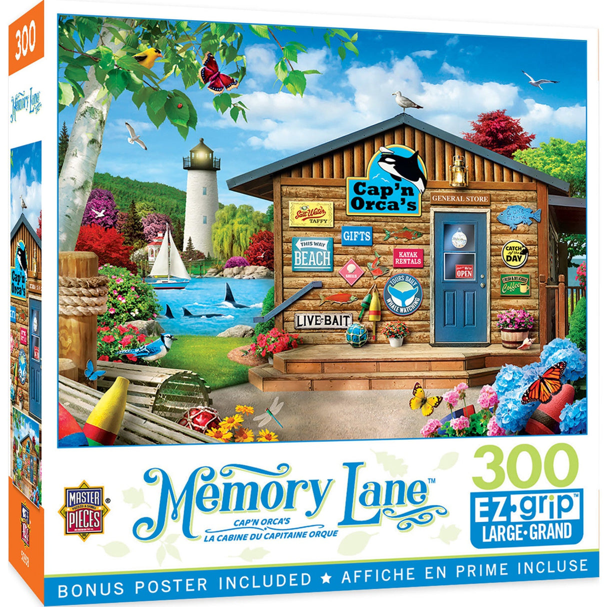 Memory Lane - Cap'n Orca's 300 Piece EZ Grip Jigsaw Puzzle