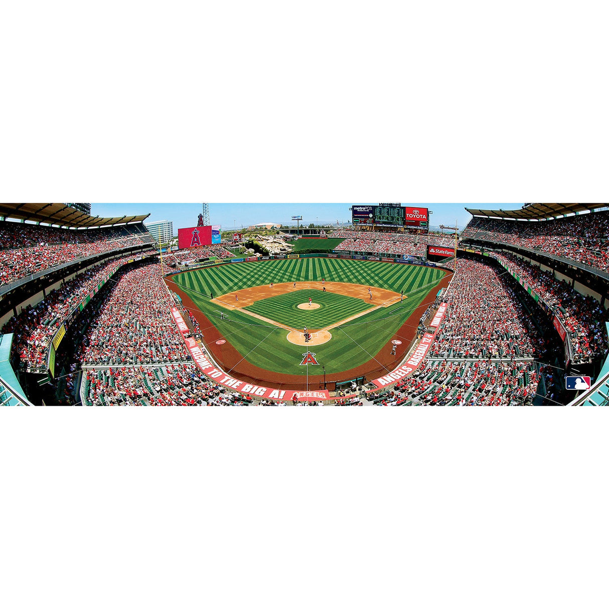 Los Angeles Angels - 1000 Piece Panoramic Jigsaw Puzzle