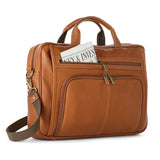 Slim Real Leather Brief  (771-2205)