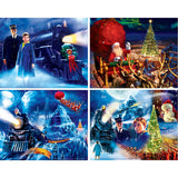 The Polar Express 4-Pack 100 Piece Jigsaw Puzzles