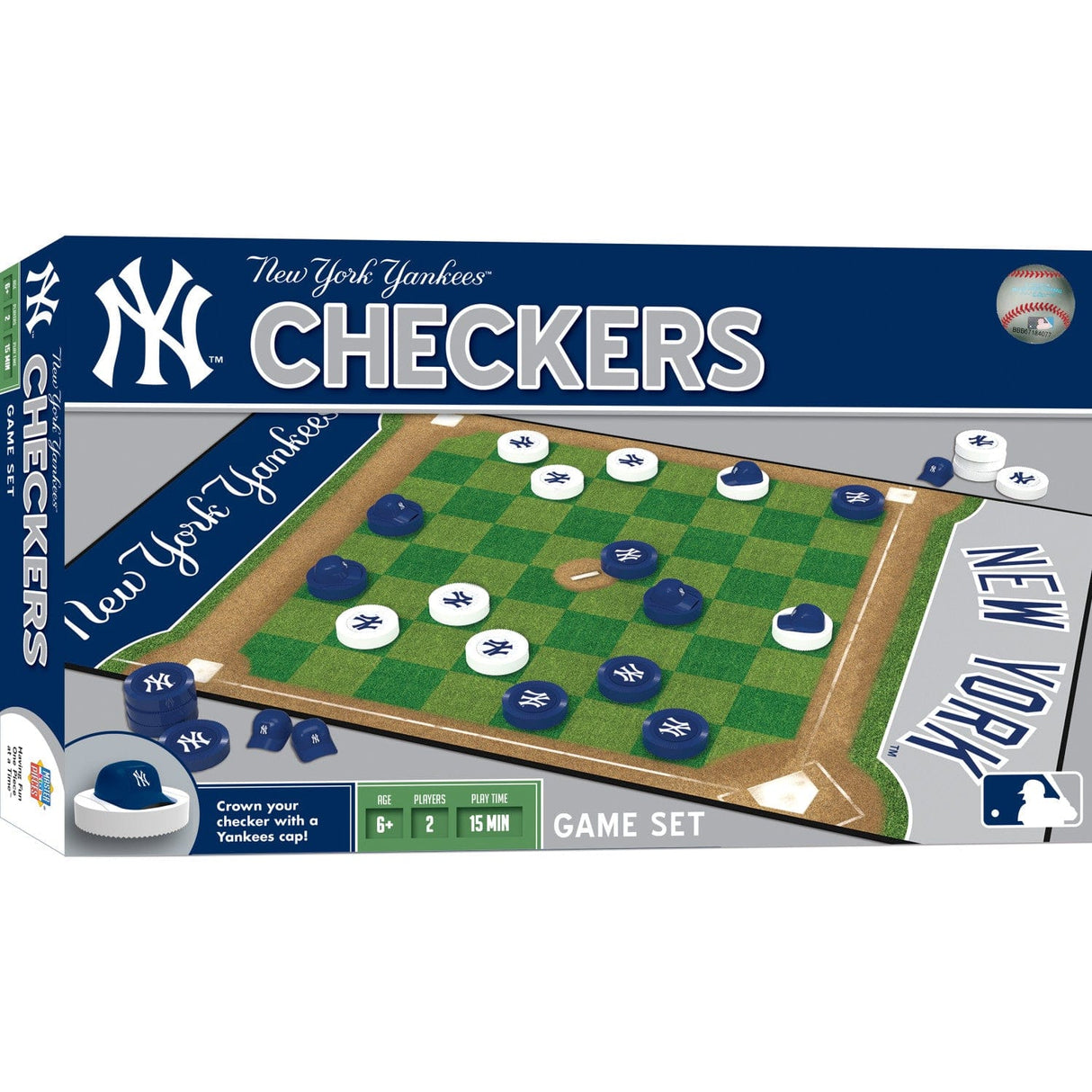 New York Yankees Checkers Board Game