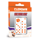 Clemson Tigers Dice Set - 19mm