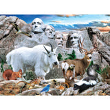 Wildlife of Mount Rushmore - 100 Piece Jigsaw Puzzle