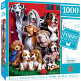 Furry Friends - Sitting Pretty 1000 Piece Jigsaw Puzzle