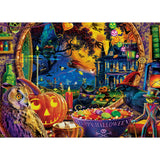 Glow in the Dark - A Scary Night Outside 1000 Piece Jigsaw Puzzle