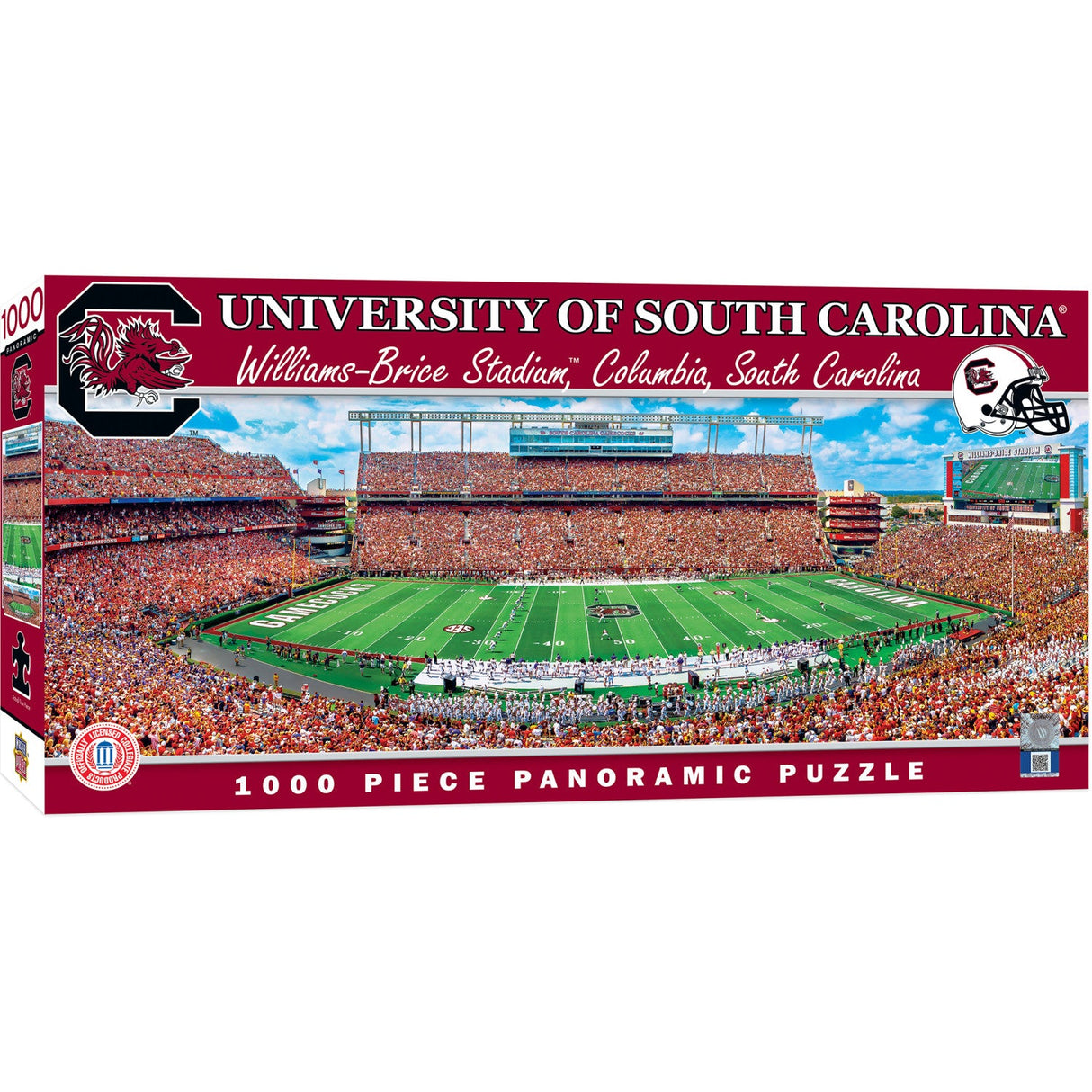 South Carolina Gamecocks - 1000 Piece Panoramic Jigsaw Puzzle