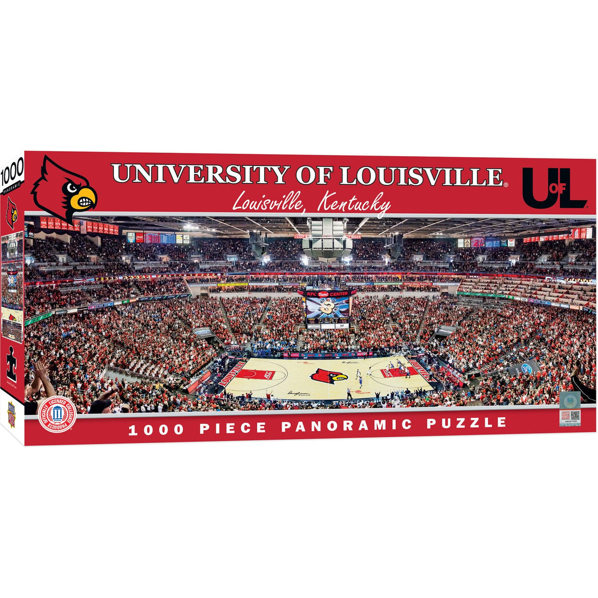 Louisville Cardinals - 1000 Piece Panoramic Jigsaw Puzzle