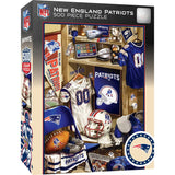 New England Patriots - Locker Room 500 Piece Jigsaw Puzzle