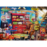 Man Cave - Retro Rules 1000 Piece Jigsaw Puzzle