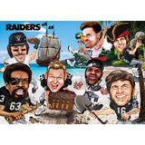 Las Vegas Raiders - All Time Greats 500 Piece Jigsaw Puzzle