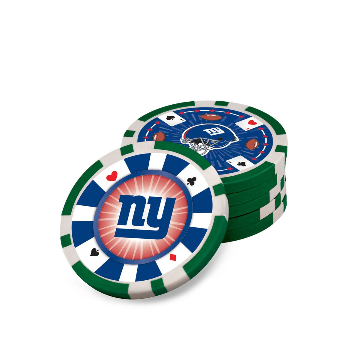 New York Giants 300 Piece Poker Set