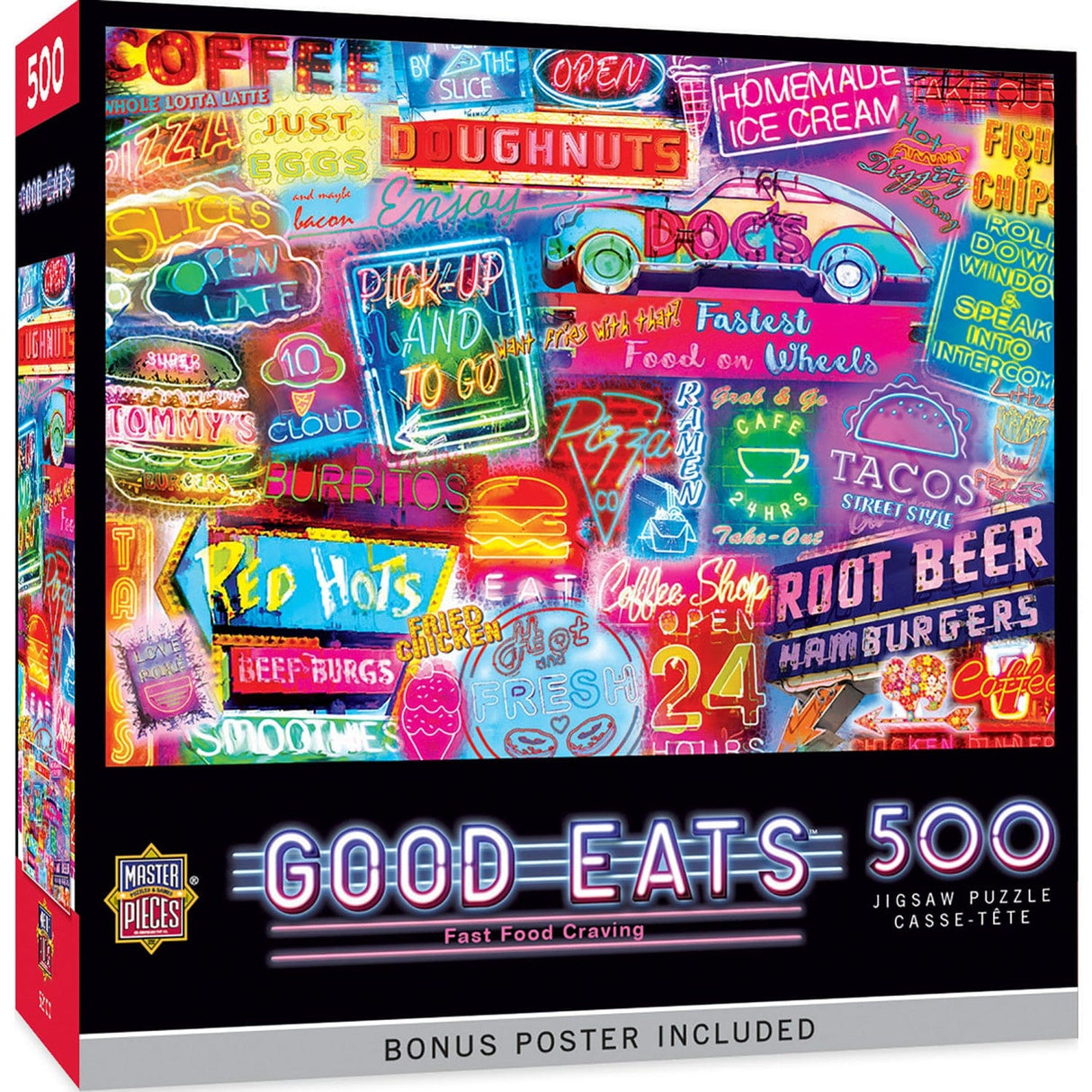 Good Eats - Fast Food Craving 500 Piece Jigsaw Puzzle