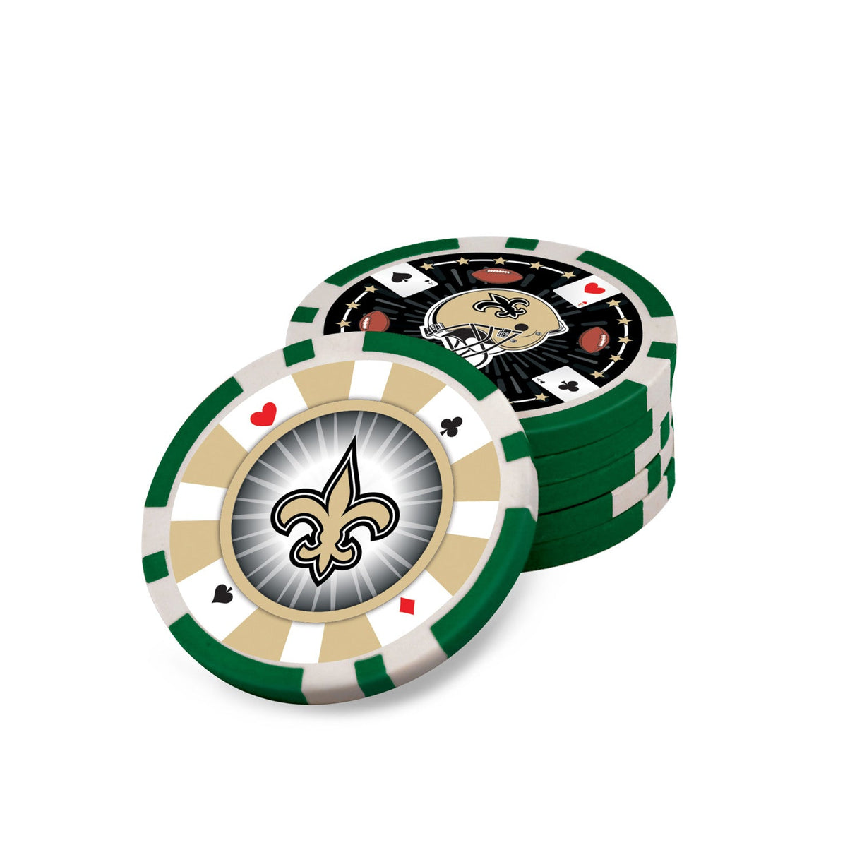 New Orleans Saints 300 Piece Poker Set