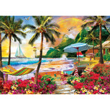 Paradise Beach - Hawaiian Life 500 Piece Jigsaw Puzzle