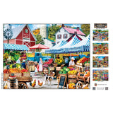 Farmer's Market - Old Mill Farm Stand 750 Piece Jigsaw Puzzle