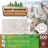 Mount Rushmore National Memorial 500 Piece Jigsaw Puzzle