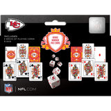 Kansas City Chiefs - 2-Pack Playing Cards & Dice Set