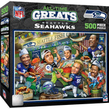 Seattle Seahawks - All Time Greats 500 Piece Jigsaw Puzzle