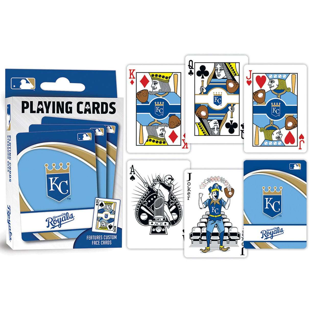 Kansas City Royals Playing Cards - 54 Card Deck