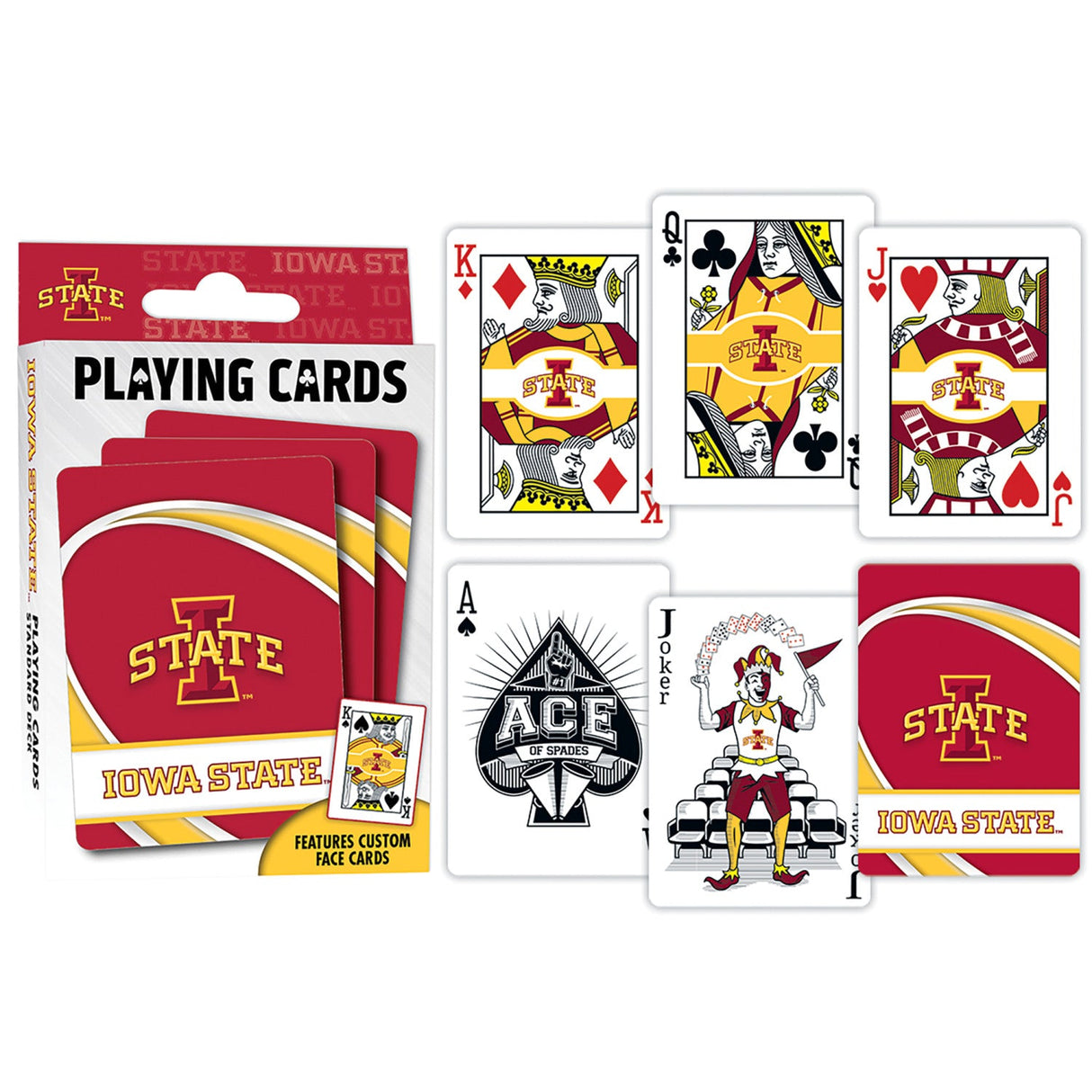 Iowa State Cyclones Playing Cards - 54 Card Deck