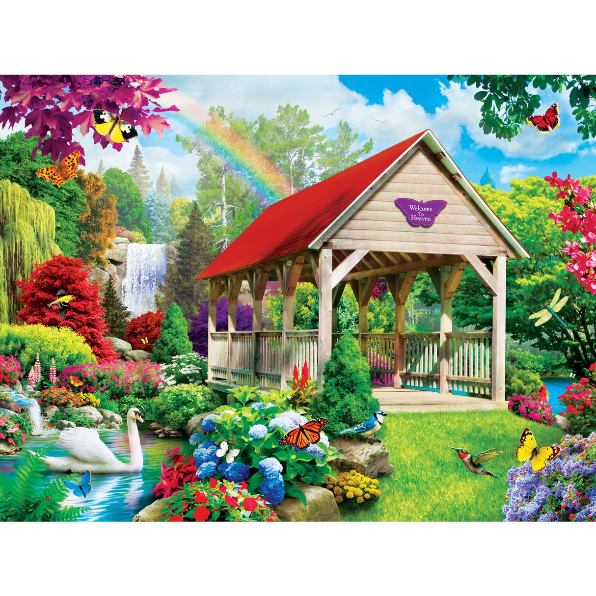 Memory Lane - Welcome to Heaven 300 Piece EZ Grip Jigsaw Puzzle