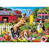 Wild & Whimsical - Dog Gone Good Day 1000 Piece Jigsaw Puzzle