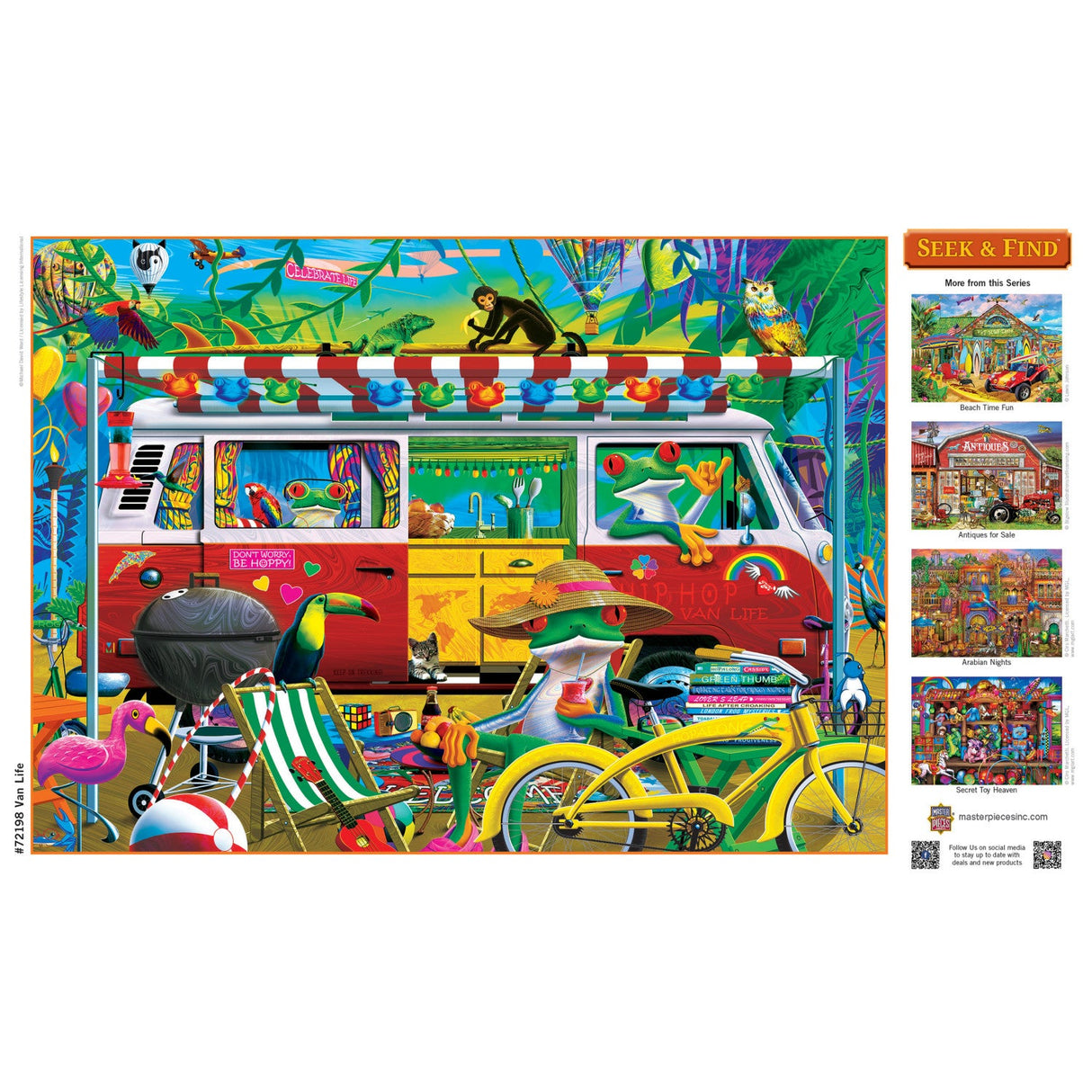 Seek & Find - Van Life 1000 Piece Jigsaw Puzzle